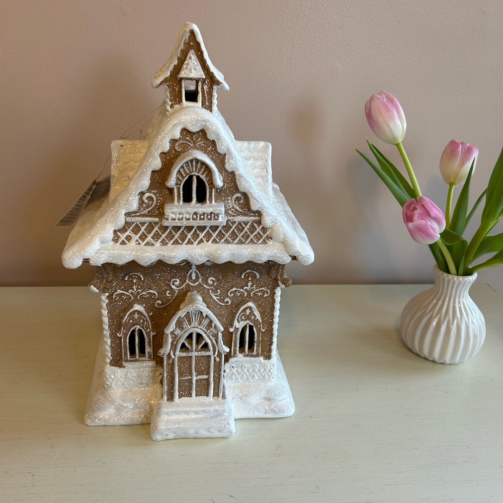 Gingerbread House Holiday Decoration